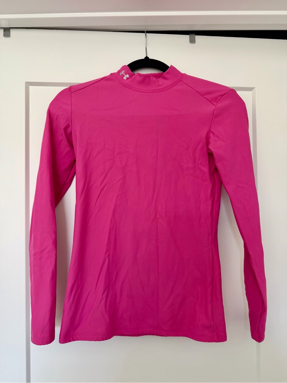 Under Armour Hot Pink Long-Sleeve Performance Tee